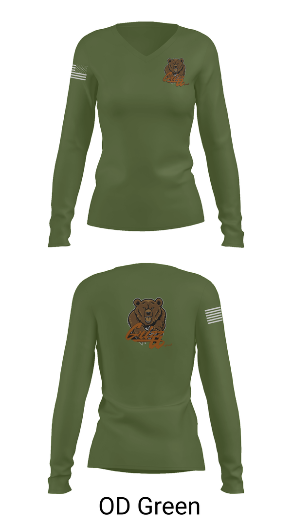 Womens Long Sleeve Vneck Shirt, C.co Maintenance, , Teamtime, Team time, sublimation, custom sports apparel, team uniforms, spirit wear, spiritwear, sports uniforms, custom shirts, team store, custom team store, fundraiser sports, apparel fundraiser