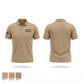 139th MP Batallion Short Sleeve Performance Polo - 1