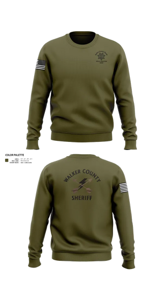 Crew Neck Sweatshirt, Walker County Sheriff SOG Team, , Teamtime, Team time, sublimation, custom sports apparel, team uniforms, spirit wear, spiritwear, sports uniforms, custom shirts, team store, custom team store, fundraiser sports, apparel fundraiser
