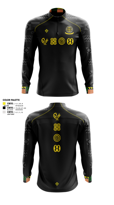 Kick 2 Build Soccer Club 89318431 Quarter Zip Jacket - 1