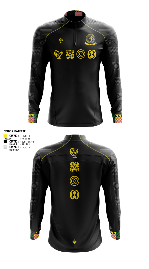 Quarter Zip Jacket, Kick 2 Build Soccer Club, Men's Soccer, Teamtime, Team time, sublimation, custom sports apparel, team uniforms, spirit wear, spiritwear, sports uniforms, custom shirts, team store, custom team store, fundraiser sports, apparel fundraiser