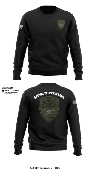 Crew Neck Sweatshirt, SSPD SRT, Police, Teamtime, Team time, sublimation, custom sports apparel, team uniforms, spirit wear, spiritwear, sports uniforms, custom shirts, team store, custom team store, fundraiser sports, apparel fundraiser