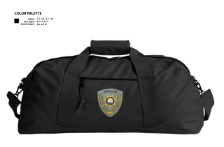 Duffle Bag, National Security, Police, Teamtime, Team time, sublimation, custom sports apparel, team uniforms, spirit wear, spiritwear, sports uniforms, custom shirts, team store, custom team store, fundraiser sports, apparel fundraiser