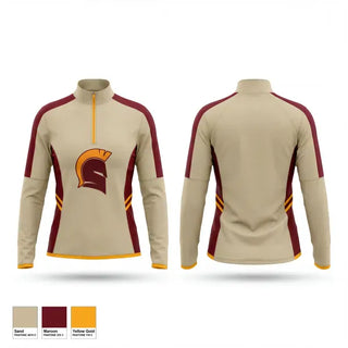 Quarter Zip Jacket, West Tampa Spartans, , Teamtime, Team time, sublimation, custom sports apparel, team uniforms, spirit wear, spiritwear, sports uniforms, custom shirts, team store, custom team store, fundraiser sports, apparel fundraiser