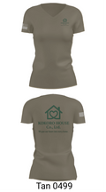 KOKOROHOUSE 58124370 Women's Short Sleeve V-neck Shirt - 68