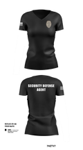 IMMUNE Security Defense Agency 11960591 Women's Short Sleeve V-neck Shirt - 42