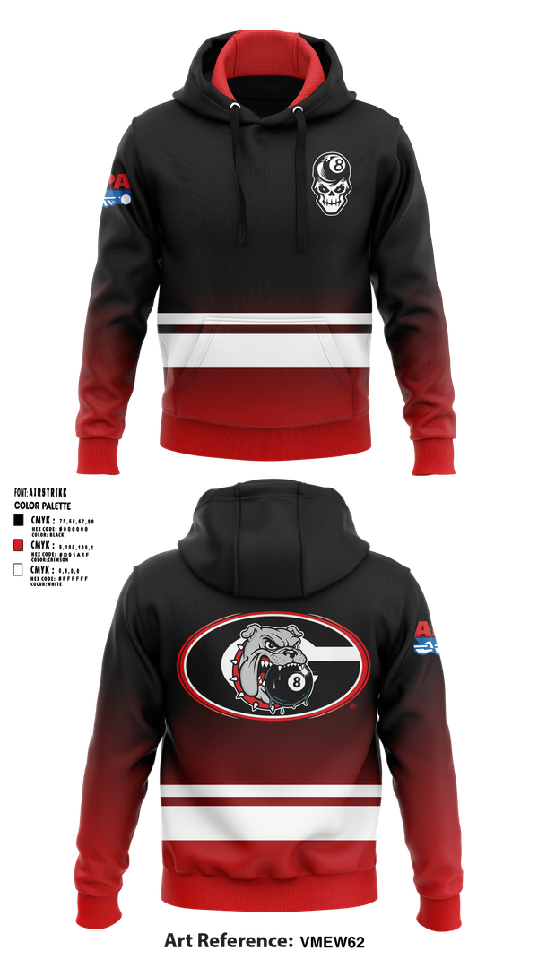 Hoodie, Georgia’s Bulldogs, Spirit Store, Teamtime, Team time, sublimation, custom sports apparel, team uniforms, spirit wear, spiritwear, sports uniforms, custom shirts, team store, custom team store, fundraiser sports, apparel fundraiser