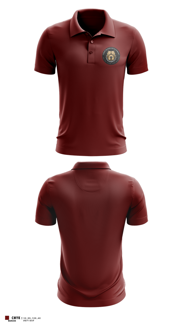 Short Sleeve Performance Polo, 7236 Medical Support Unit, Army, Teamtime, Team time, sublimation, custom sports apparel, team uniforms, spirit wear, spiritwear, sports uniforms, custom shirts, team store, custom team store, fundraiser sports, apparel fundraiser