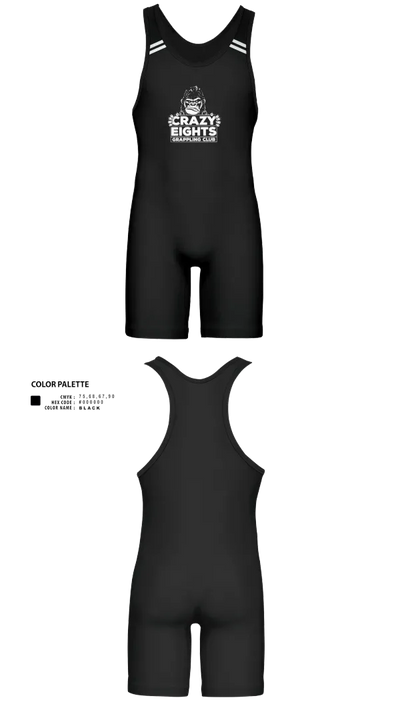 Crazy Eights Grappling Club 23765529 Wrestling Singlet - 10