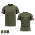 Boyd county sheriff 82590587 Old School Cotton Feel Shirt - 1