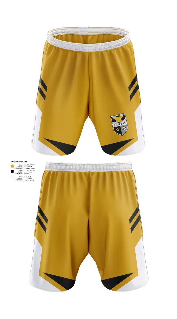 Athletic Shorts With Pockets, AISP F.C., Men's Soccer, Teamtime, Team time, sublimation, custom sports apparel, team uniforms, spirit wear, spiritwear, sports uniforms, custom shirts, team store, custom team store, fundraiser sports, apparel fundraiser