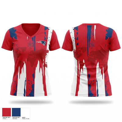 Berkmar High School Women's Short Sleeve V-neck Shirt - 1