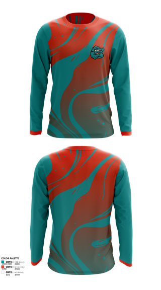 Long Sleeve Performance Shirt, Martin County High School Basketball, Women's Basketball, Teamtime, Team time, sublimation, custom sports apparel, team uniforms, spirit wear, spiritwear, sports uniforms, custom shirts, team store, custom team store, fundraiser sports, apparel fundraiser