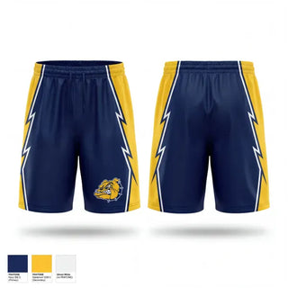Athletic Shorts With Pockets, Olmsted Falls Bulldogs, Wrestling, Teamtime, Team time, sublimation, custom sports apparel, team uniforms, spirit wear, spiritwear, sports uniforms, custom shirts, team store, custom team store, fundraiser sports, apparel fundraiser