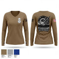 460 SFS 91688639 Women's Long Sleeve V-neck Shirt - 1