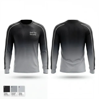 Long Sleeve Performance Shirt, Best Pro Security, , Teamtime, Team time, sublimation, custom sports apparel, team uniforms, spirit wear, spiritwear, sports uniforms, custom shirts, team store, custom team store, fundraiser sports, apparel fundraiser