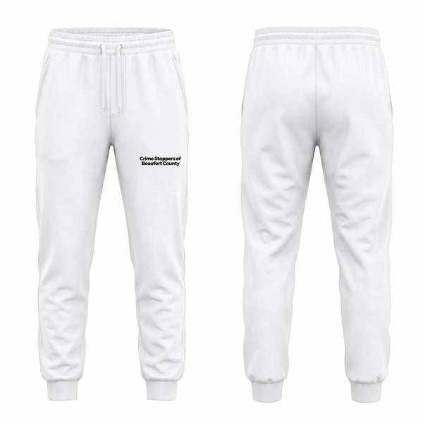 Sweatpants, Crime Stoppers of Beaufort County, Police, Teamtime, Team time, sublimation, custom sports apparel, team uniforms, spirit wear, spiritwear, sports uniforms, custom shirts, team store, custom team store, fundraiser sports, apparel fundraiser