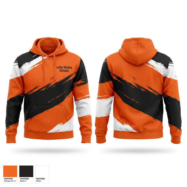 Hoodie, Lake Wales Smoke, Baseball, Teamtime, Team time, sublimation, custom sports apparel, team uniforms, spirit wear, spiritwear, sports uniforms, custom shirts, team store, custom team store, fundraiser sports, apparel fundraiser