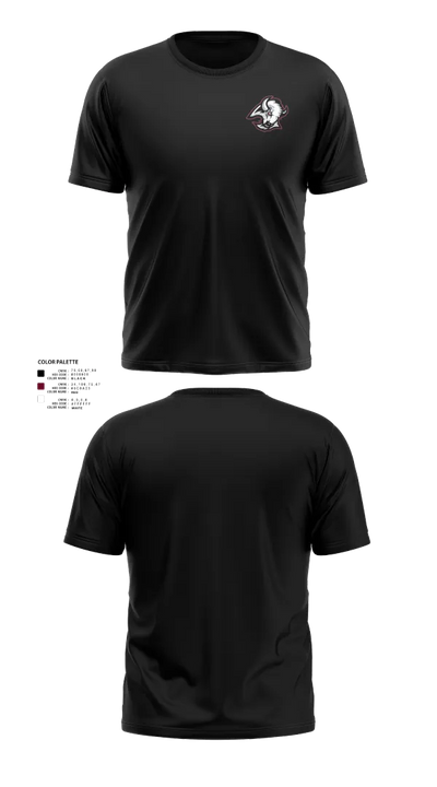 Rawlins County Senior High School 10337825 Old School Cotton Feel Shirt - 21