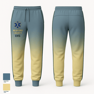 Joggers, Bedford County EMS, EMS/EMT, Teamtime, Team time, sublimation, custom sports apparel, team uniforms, spirit wear, spiritwear, sports uniforms, custom shirts, team store, custom team store, fundraiser sports, apparel fundraiser