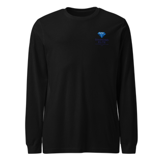 Diamond Elite Cleaning Services 61941869 Unisex Long Sleeve Tee | Bella + Canvas 3501