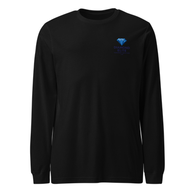 Diamond Elite Cleaning Services 61941869 Unisex Long Sleeve Tee | Bella + Canvas 3501