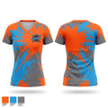 Swing Kings Women's Short Sleeve V-neck Shirt - 1