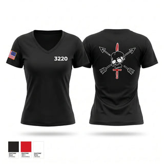 Womens Short Sleeve Vneck Shirt, B/2/3, Army, Teamtime, Team time, sublimation, custom sports apparel, team uniforms, spirit wear, spiritwear, sports uniforms, custom shirts, team store, custom team store, fundraiser sports, apparel fundraiser
