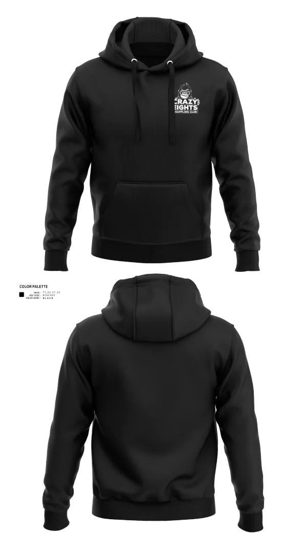 Hoodie, Crazy Eights Grappling Club, Wrestling, Teamtime, Team time, sublimation, custom sports apparel, team uniforms, spirit wear, spiritwear, sports uniforms, custom shirts, team store, custom team store, fundraiser sports, apparel fundraiser