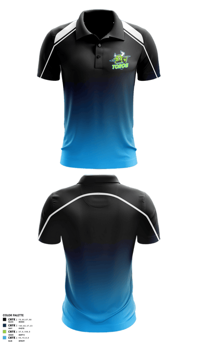 Northeast Toros Football 18068925 Short Sleeve Performance Polo - 8