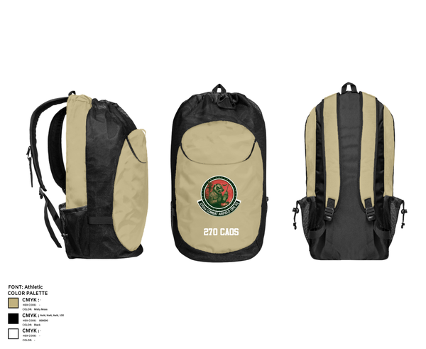 Gear Bag, 270 CAOS, , Teamtime, Team time, sublimation, custom sports apparel, team uniforms, spirit wear, spiritwear, sports uniforms, custom shirts, team store, custom team store, fundraiser sports, apparel fundraiser