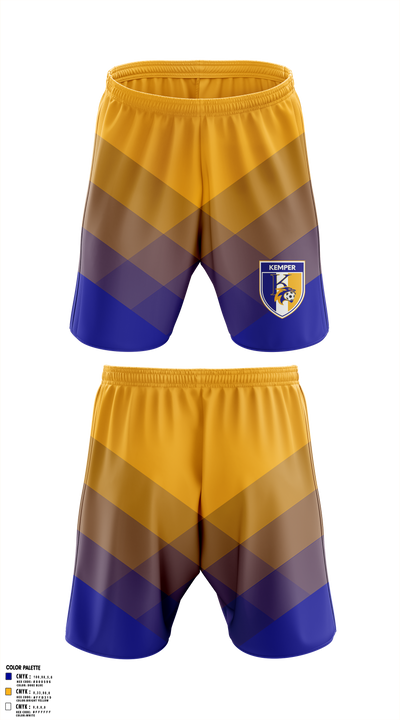 Kemper County High School 92295445 Athletic Shorts With Pockets - 100
