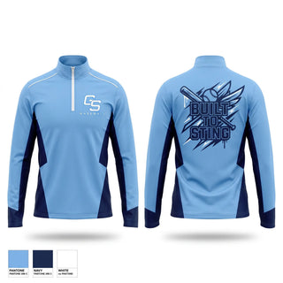 Quarter Zip Jacket, GS Baseball, Baseball, Teamtime, Team time, sublimation, custom sports apparel, team uniforms, spirit wear, spiritwear, sports uniforms, custom shirts, team store, custom team store, fundraiser sports, apparel fundraiser