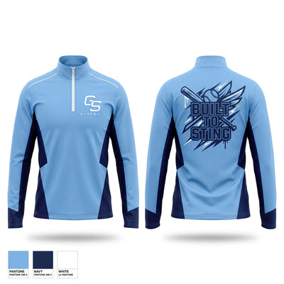 GS Baseball Quarter Zip Jacket - 1