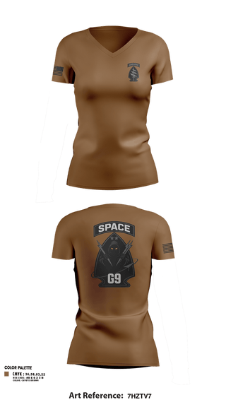 Womens Short Sleeve Vneck Shirt, 1st Special Forces CMD, Army, Teamtime, Team time, sublimation, custom sports apparel, team uniforms, spirit wear, spiritwear, sports uniforms, custom shirts, team store, custom team store, fundraiser sports, apparel fundraiser