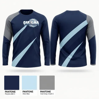Long Sleeve Performance Shirt, Carolina Hurricanes, Baseball, Teamtime, Team time, sublimation, custom sports apparel, team uniforms, spirit wear, spiritwear, sports uniforms, custom shirts, team store, custom team store, fundraiser sports, apparel fundraiser