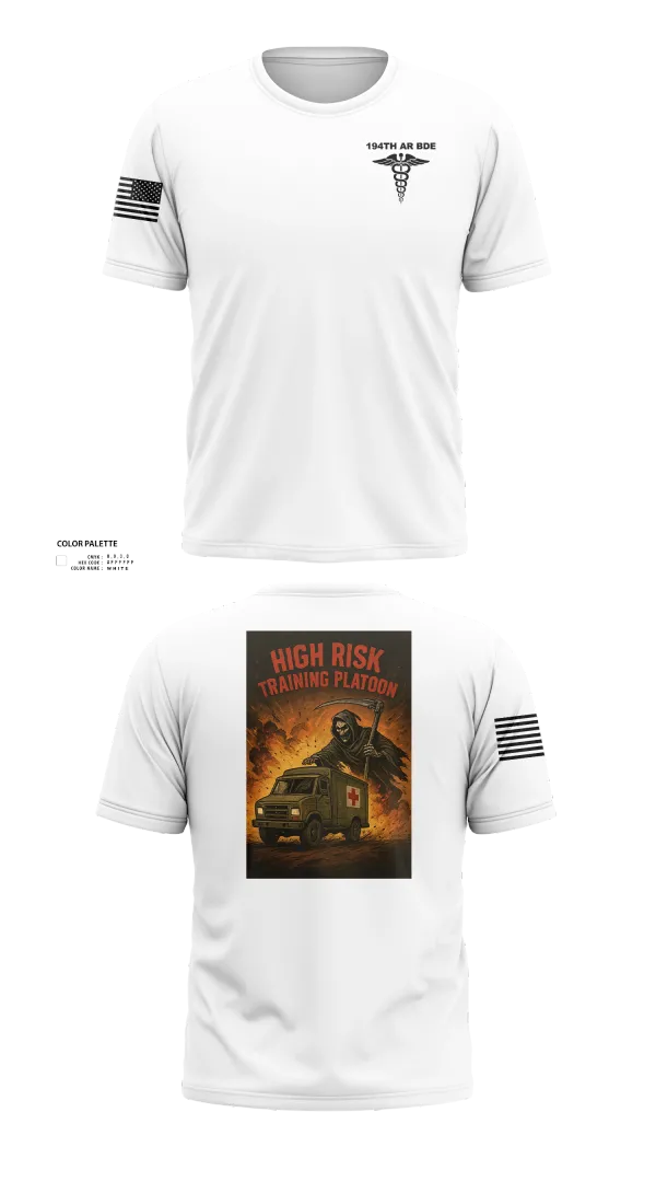 Short Sleeve Performance Shirt, 194th AR BDE HRT Medics, Army, Teamtime, Team time, sublimation, custom sports apparel, team uniforms, spirit wear, spiritwear, sports uniforms, custom shirts, team store, custom team store, fundraiser sports, apparel fundraiser