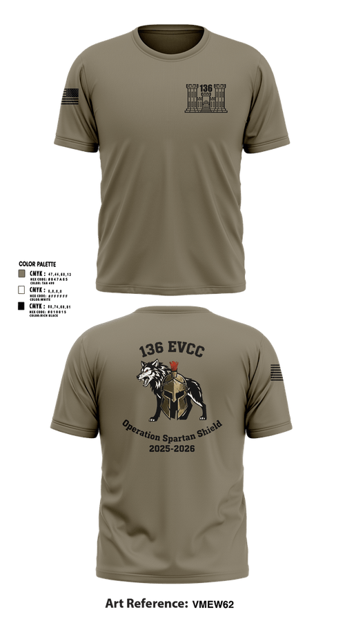 Short Sleeve Performance Shirt, 136 EVCC, Army, Teamtime, Team time, sublimation, custom sports apparel, team uniforms, spirit wear, spiritwear, sports uniforms, custom shirts, team store, custom team store, fundraiser sports, apparel fundraiser