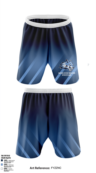 Athletic Shorts With Pockets, Indian River Wolves, Wrestling, Teamtime, Team time, sublimation, custom sports apparel, team uniforms, spirit wear, spiritwear, sports uniforms, custom shirts, team store, custom team store, fundraiser sports, apparel fundraiser