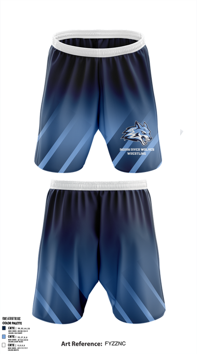 Indian River Wolves 97303805 Athletic Shorts With Pockets - 1 (1)