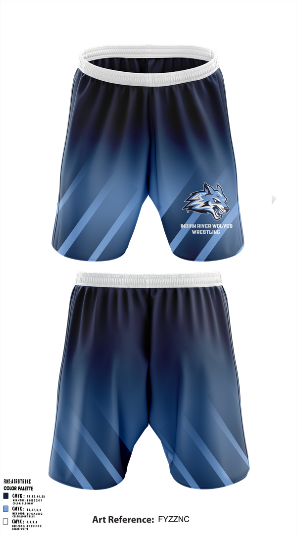 Athletic Shorts With Pockets, Indian River Wolves, Wrestling, Teamtime, Team time, sublimation, custom sports apparel, team uniforms, spirit wear, spiritwear, sports uniforms, custom shirts, team store, custom team store, fundraiser sports, apparel fundraiser