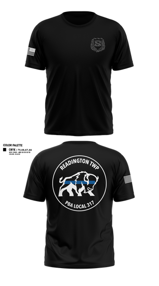 Old School Cotton Feel Shirt, PBA 317, Police, Teamtime, Team time, sublimation, custom sports apparel, team uniforms, spirit wear, spiritwear, sports uniforms, custom shirts, team store, custom team store, fundraiser sports, apparel fundraiser