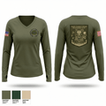 Ms doc SOG 48720209 Women's Long Sleeve V-neck Shirt - 1 (1)