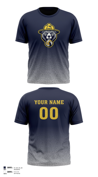 Short Sleeve Performance Shirt, Naches Valley Ranger Track & Field, Track & Field, Teamtime, Team time, sublimation, custom sports apparel, team uniforms, spirit wear, spiritwear, sports uniforms, custom shirts, team store, custom team store, fundraiser sports, apparel fundraiser