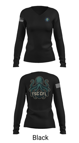 Womens Long Sleeve Vneck Shirt, Tsc cfl, , Teamtime, Team time, sublimation, custom sports apparel, team uniforms, spirit wear, spiritwear, sports uniforms, custom shirts, team store, custom team store, fundraiser sports, apparel fundraiser