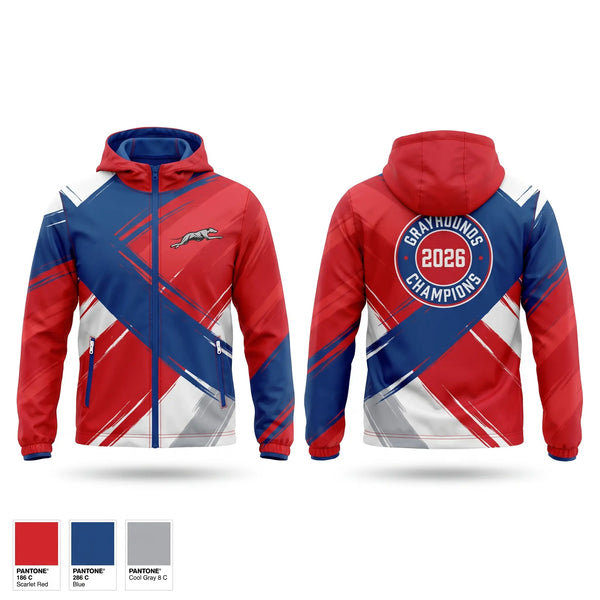 Windbreaker, Greyhounds, , Teamtime, Team time, sublimation, custom sports apparel, team uniforms, spirit wear, spiritwear, sports uniforms, custom shirts, team store, custom team store, fundraiser sports, apparel fundraiser