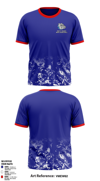 Short Sleeve Performance Shirt, Pretty Prairie Boys Basketball, Men's Basketball, Teamtime, Team time, sublimation, custom sports apparel, team uniforms, spirit wear, spiritwear, sports uniforms, custom shirts, team store, custom team store, fundraiser sports, apparel fundraiser