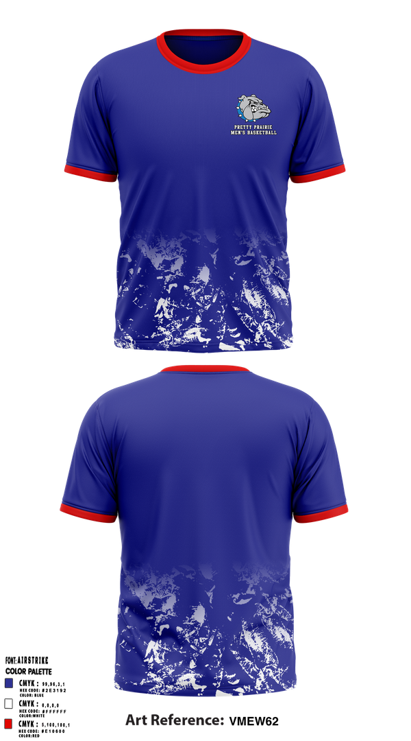 Short Sleeve Performance Shirt, Pretty Prairie Boys Basketball, Men's Basketball, Teamtime, Team time, sublimation, custom sports apparel, team uniforms, spirit wear, spiritwear, sports uniforms, custom shirts, team store, custom team store, fundraiser sports, apparel fundraiser