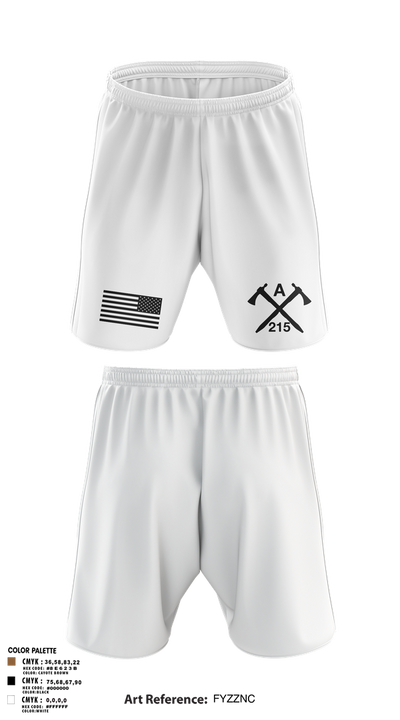 CAT 215 64417206 Athletic Shorts With Pockets - 5