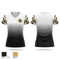 Cement High School Basketball Women's Short Sleeve V-neck Shirt - 1